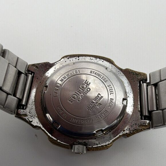 Watch Review: Testing Out The Casio Edifice EFK100 Automatic  Vintage Casio Edifice Quartz Mens Wristwatch White Dial Stainless Steel Bracelet